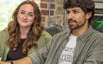 Emily Budd and Amin Karimi from Fishtank Agency