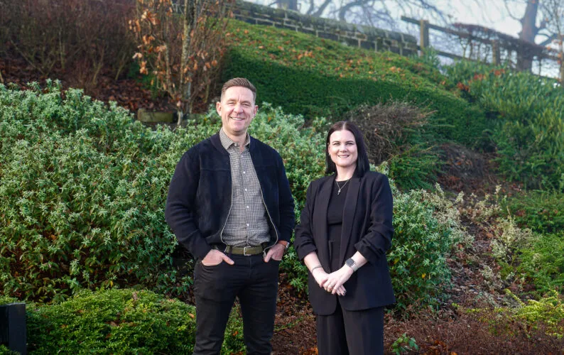 Damien Fisher and Katrina Cliffe